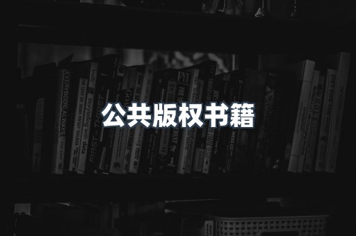 外文电子书系列
